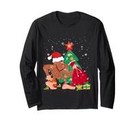 Bigfoot Sac de Transport Père Noël Chapeau de Noël Sasquatch Homme Manche Longue
