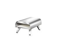 BIGHORN Four à pizza à gaz portable d’extérieur 12 pouces, 4 kW, pierre en cordiérite 30,5 cm, acier inoxydable, pieds pliables
