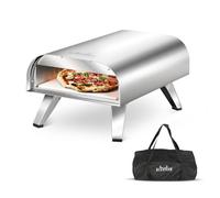 BIGHORN Four à pizza au gaz portable,pieds pliable;four à pizza portable