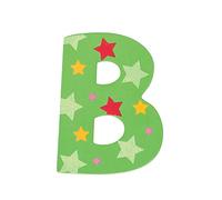 Bigjigs Toys Lettre à étoiles B (Vert)