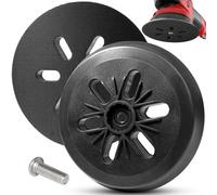 BIGP Plateau Poncage 150mm à Crochets pour Ponceuse Orbitale Compatible avec Bosch GEX 150, GEX 150 AC, PEX 15 AE et GEX 150 Turbo - Patin Auto-Agrippant avec Vis (2 Pièce)