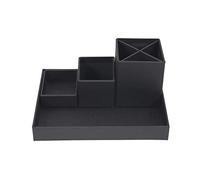Bigso Box of Sweden 797445601 Organiseur de Bureau Panneau de Fibre Gris Foncé 23,5 x 18 x 11 cm
