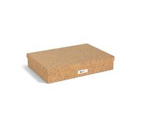 BIGSO SVERKER Boîte à documents A3 - Boîte de rangement avec couvercle et poignée - Plateau de bureau pour documents, croquis et documents - Boîte d'archives en carton de fibres recy s et papier