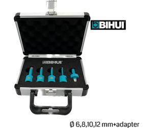 BIHUI Coffret de forets pour carreaux Dia M14 Standard VAC 5 pièces