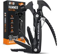 BIIB Cadeau de fête des pères, cadeau homme, 12 en 1 multi-outils camping accessoires