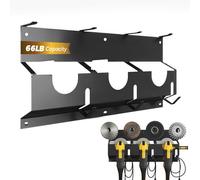 Biigdan 2 en 1 Support Mural Meuleuse d'Angle, Poids Maximal 66LB
