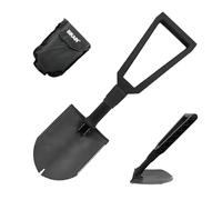 Bikain - Pelle Pliable - Modèle BI2400 - Pelle multifonctionnelle - en Acier émaillé - Pelle et houe - Scie et arrache-Clous - avec étui en Nylon - Accessoires et Entretien