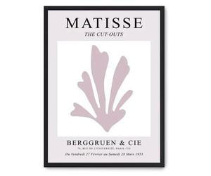 Bild Matisse, découpes III, encadré, multicolore