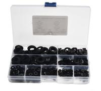 BildeeMait Assortiment de rondelles plates en nylon M2-M12 - Lot de 700 joints d'étanchéité en plastique blanc pour boulons métriques, vis électriques, automobiles et marines