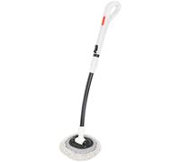 BildeeMait Balai de nettoyage de voiture réglable avec poignée ergonomique courbée et manche extensible en aluminium et tête chenille 95-115 cm pour noir