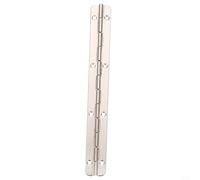 BildeeMait Charnière continue pour piano en acier inoxydable pour boîte à bijoux robuste en bois 20 cm de long