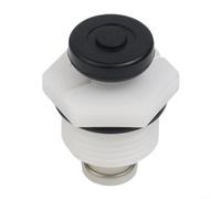 BildeeMait Connecteur de pressostat avec clapets anti-retour 2208C pour laveuse, tête de pompe pour remplacement, pour arrêt automatique, installation facile