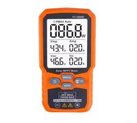 BildeeMait FT Testeur de puissance photovoltaïque 1000 W, pour multimètre solaire MPPT, efficacité du panneau, 1000 W pour max 12 80 V DC, pour mode manuel automatique, pour orange