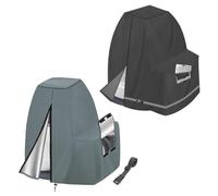 BildeeMait Housse de filtre à sable de piscine pour pompe INTEX 30,5 à 40,6 cm, protecteur en tissu Oxford 420D avec boucle de sécurité et 65,9 x 61,1 x 71,1 cm