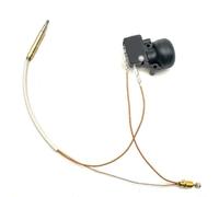 BildeeMait Kit thermocouple et interrupteur inclinable pour chauffage au propane extérieur Valve de décharge de sécurité avec filetage M8 pour modèles de patio ronds et pyramidaux