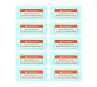 BildeeMait Lot de 10 caches de lentille de casque de soudage en polycarbonate transparent, 109 x 5,1 cm, boucliers de rechange pour casques auto-obscurcissants