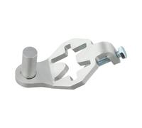 BildeeMait Lot de 2 loquets de charnière de portail en alliage d'acier pour charnières de 1,6 cm ou 1,9 cm, matériel sécurisé pour clôtures de patio de jardin de ranch