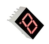 BildeeMait Lot de 40 tubes d'affichage LED rouge à 7 segments 03 039 05" 1 chiffre anode à cathode commune DIY électronique compteur d'horloge