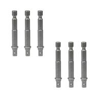 BildeeMait Lot de 8 adaptateurs hexagonaux à 14 douilles de 35,6 cm, outils électriques, perceuse, perceuse pneumatique, métal robuste, design compact
