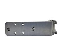 BildeeMait Support de gril de bateau avec libération rapide, convient aux tubes ronds et carrés de 17,8 cm à 2,3 cm, 3,5 cm, aluminium pour support en acier inoxydable