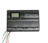 BildeeMait Thermostat numérique pompe à chaleur et four à gaz, affichage à double unité, ventilateur et régulation de température, modèles 8330-336337