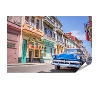 bilderfelix Poster Voiture américaine classique vintage La Havane Cuba - Poster 90x60 cm