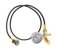 BIlinli Dispositif de kit de Charge de gaz Azote pour Soosan furukawa Marteau Brise-Roche hydraulique Manomètre Indicateur d'azote pour la Ligne de disjoncteur