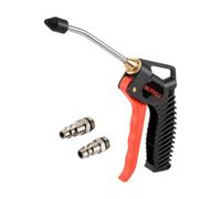 BILITOOLS Soufflette Pneumatique à Buse Coudée Rotative à 360°, 100 mm | Bec coudé rotatif 360° de 100 mm pour diriger facilement l’air comprimé dans les zones difficiles d’accès.