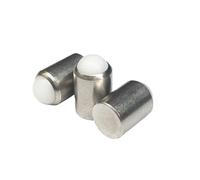 Bille en plastique en acier inoxydable 304 sans marches, tête à ressort, piston fixe M2-M12, positionnement de précision for la fixation de gabarits d'équipement de machines(5pcs M6X7)
