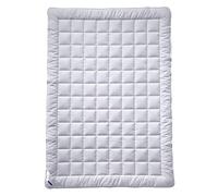 Billerbeck-Light Rond Couette Camel Cheveux, Blanc, 135 x 200 cm