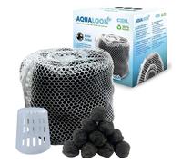 Billes filtrantes noires COIL Aqualoon, de remplacement pour les cartouches filtrantes de jacuzzi/spa avec charbon actif