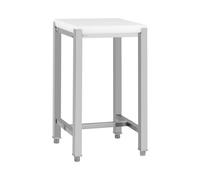 Billot boucherie - 40 x 50 cm - Royal Catering - Hauteur de travail : 86.5 cm