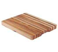 Billot de boucher en bois de teck FSC 50x38x4cm (XL)