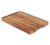 Billot de boucher en bois de teck FSC 60x40x4,5cm. (XXL)