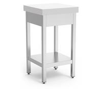 Billot de Boucher en Polyéthylène Rouge et Inox Modèle Advanced Fricosmos 1 G