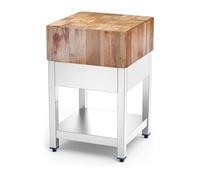 Billot de Boucher Inox et Bois de Bouleau Fricosmos 1 G
