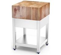 Billot de Boucher Inox et Bois de Bouleau Fricosmos 1 G
