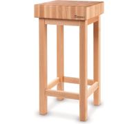Billot de cuisine en bois de hêtre 50x40x85 mm - Hendi 505694