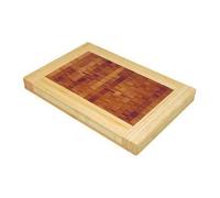 Billot de table rectangulaire bicolore