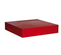 Billot Polyethylene Rouge 500 X 500 X 100