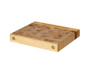 Billot pour plan de travail - longueur 60 cm - bois "de bout" OUTIFRANCE