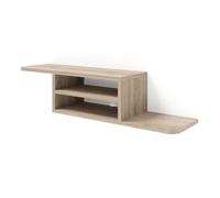 Meubles TV - AC-Déco - Meuble TV suspendu ""Dedal"" - Marron - L 90 cm