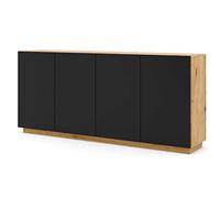BIM Furniture Commode Aura 4D avec 4 Portes 198 cm