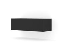 BIM Furniture Meuble TV Bingo - Noir Mat - L 100 Cm