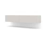 BIM Furniture Meuble TV Suspendu Bingo 160 cm 2 abattants - Cachemire | Bim Furniture - ref. 5903769741694 - 5903769741694 - Gris - Materiaux mixtes