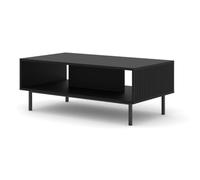 BIM Furniture Table Basse Ravenna B Foil MDF 90 cm - Noir Mat | Bim Furniture - ref. 5903769732104 - 5903769732104 - Gris - Materiaux mixtes