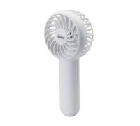 bimar VA50 Mini ventilateur portable rechargeable avec câble USB. Réglage intensité et mode de l'air. Mini ventilateur de table 3 vitesses avec support de soutien