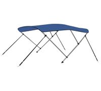 Bimini, capote de bateau - Toit ensoleillement à 3 arceaux - 183x180x137 cm - Imperméable, robuste - Résistant aux déchirures - Vert armée