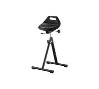 bimos Assis-debout industriel - avec piétement pliable - assise à inclinaison réglable - appuie-fesses assis-debout chaise d'atelier chaises d'atelier tabouret Assis-debout Chaise d'atelier Chaises d'atelier Tabouret Tabourets