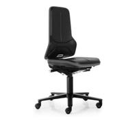 Bimos bimos Chaise de travail ESD Neon 2, gris Hauteur d'assise 450-620 mm avec roulettes, sans coussin Quantité:1